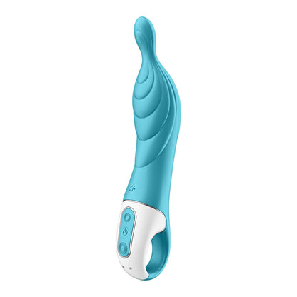 Satisfyer A-Mazing 1 A-spot Rechargeable Vibrator - Turquoise