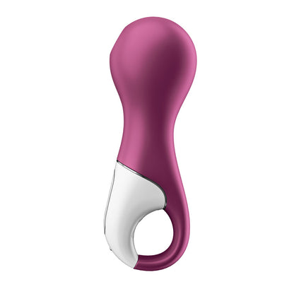 Satisfyer Lucky Libra Rechargeable Air Pulse Stimulator + Vibration - Plum