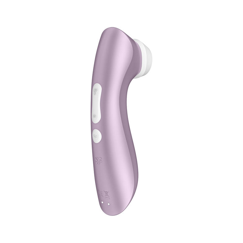 Satisfyer Pro 2+ Rechargeable Air Pulse Clitoral Stimulator + Vibration - Purple