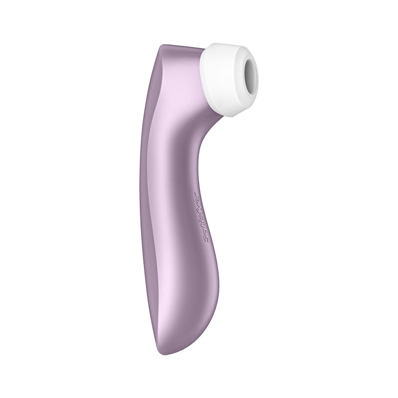 Satisfyer Pro 2+ Rechargeable Air Pulse Clitoral Stimulator + Vibration - Purple