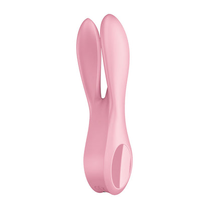 Satisfyer Threesome 1 Triple Head Rechargeable Vibrator - Pink