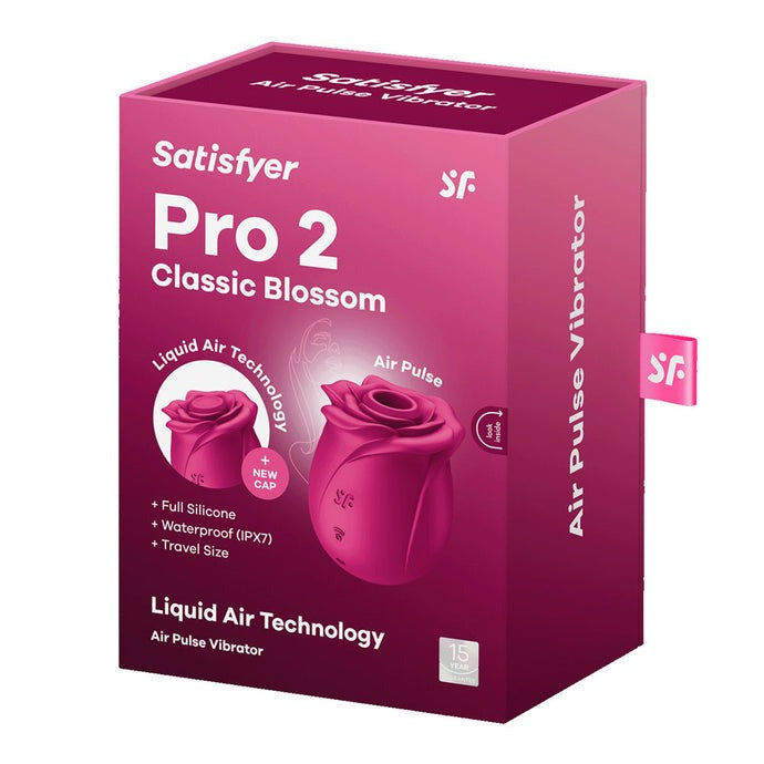Satisfyer Pro 2 Classic Blossom Rose Clitoral Stimulator