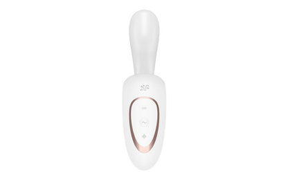 Satisfyer G For Goddess 1 Flexible Shaft Rabbit Vibrator - White
