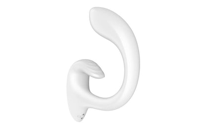 Satisfyer G For Goddess 1 Flexible Shaft Rabbit Vibrator - White
