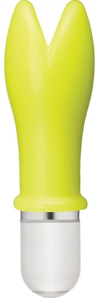 Doc Johnson American Pop! Whaam 10 Function Silicone Vibrator - Yellow