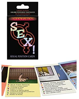 Kheper Games Adventurous SEX! Sexual Position Cards Game