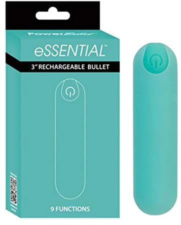 BMS Essential Rechargeable Power Bullet - Teal