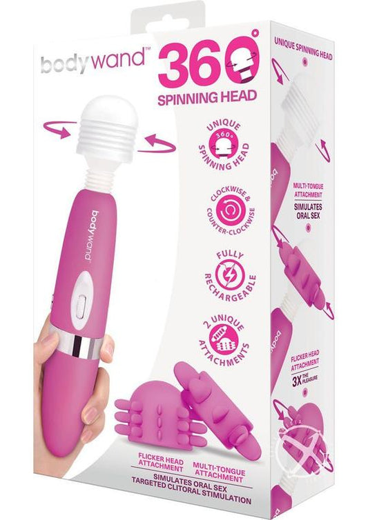 Bodywand 360 Spinning Head 3pc Massager Set