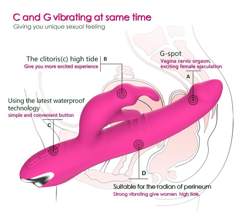 y.Love Paula Rotating G-Spot Rabbit Vibrator
