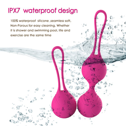 y.Love Julia-Fit 2pc Dewdrop Weighted Kegel Set 2pc