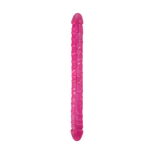 Double Headed 16.5'' Double Ended Dildo - Large - Pink