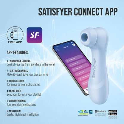 Satisfyer Pro 2 Generation 4 Rechargeable Clitoral Stimulator with App Control
