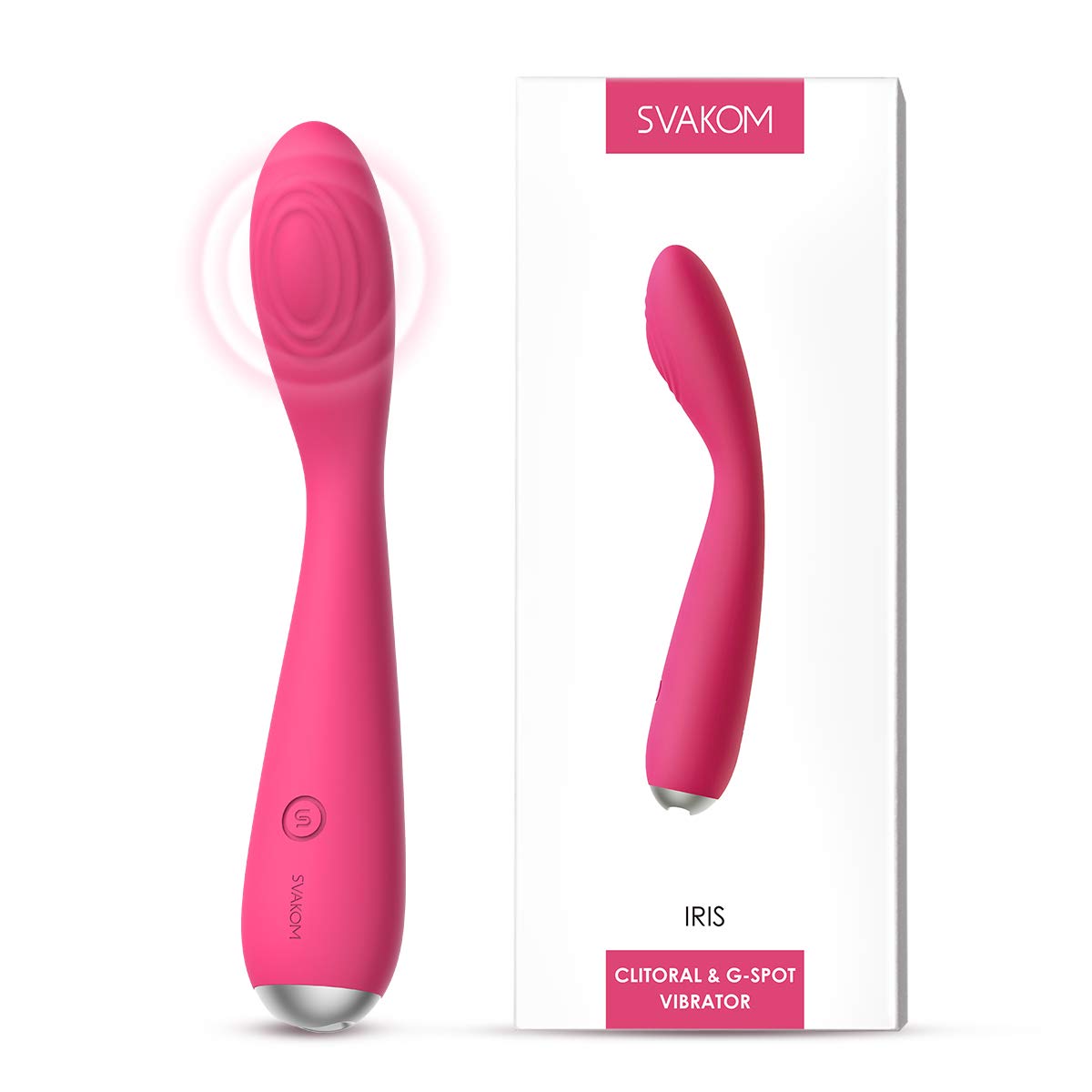 Svakom Iris Rechargeable Clitoral G-Spot Vibrator