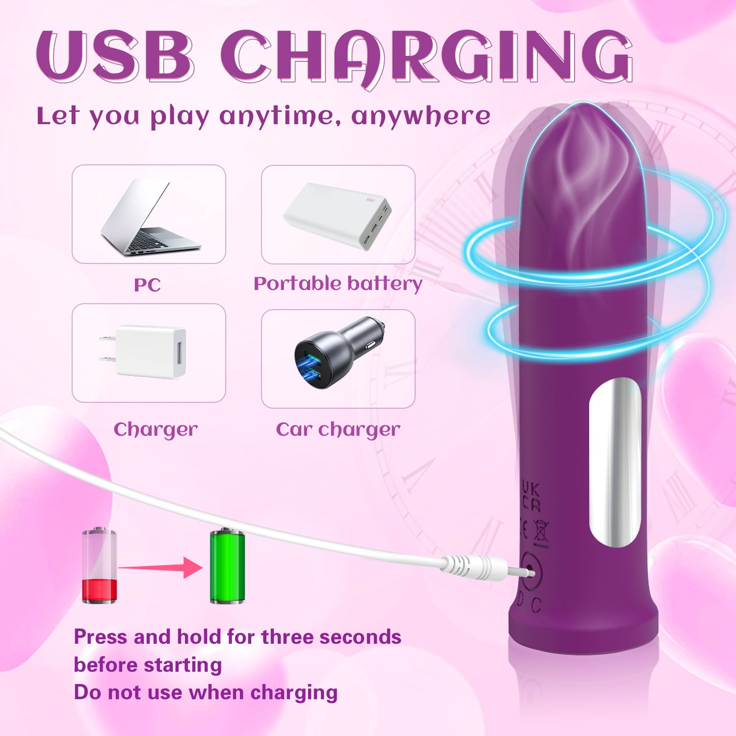 y.Love Dana Rechargeable Bullet Vibrator