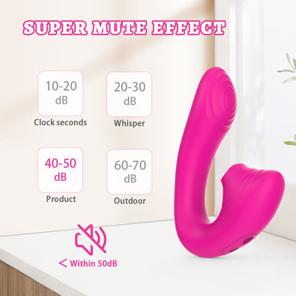 y.Love Remote Control Tongue Licking Clitoral Stimulator and G-Spot Vibrator
