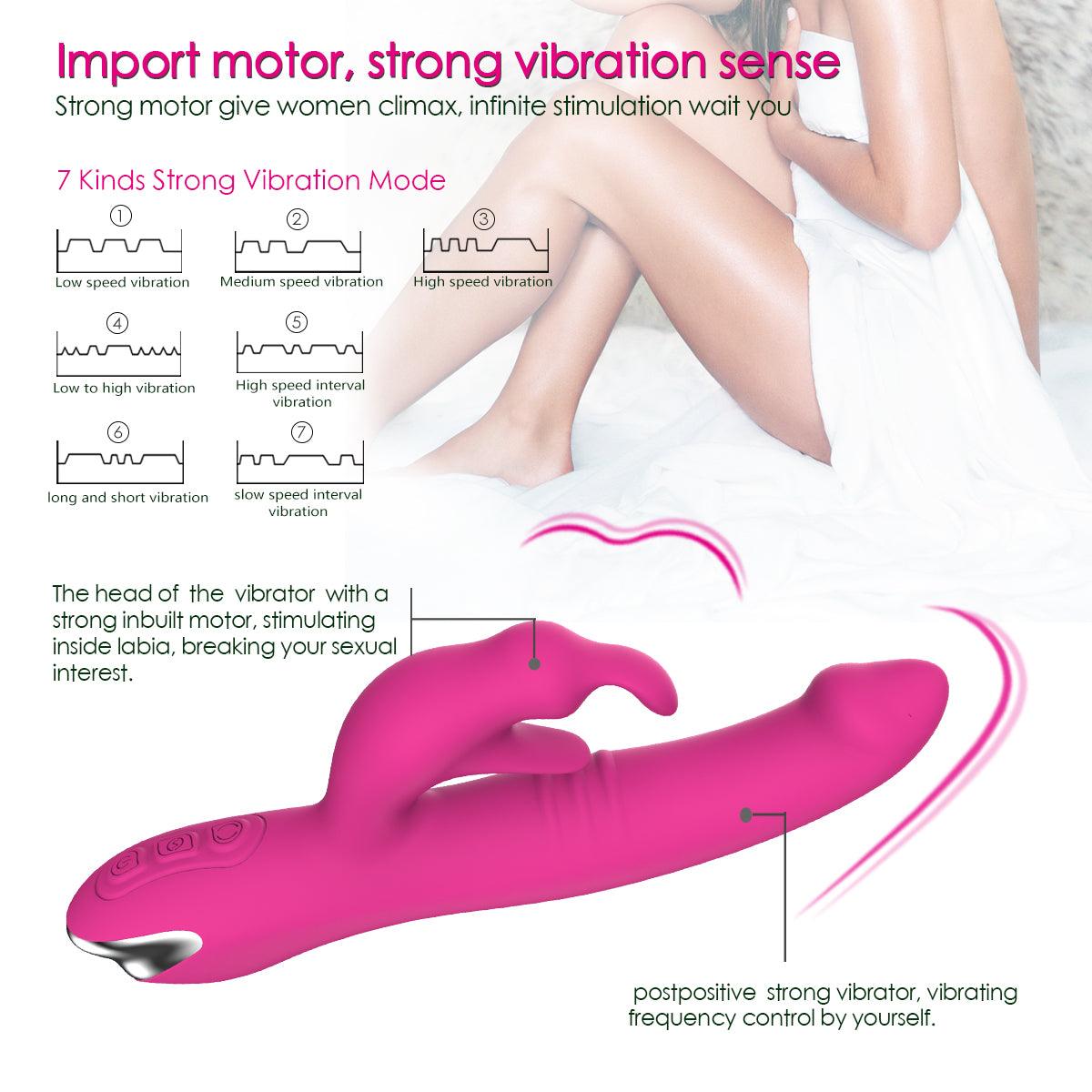 y.Love Paula Rotating G-Spot Rabbit Vibrator