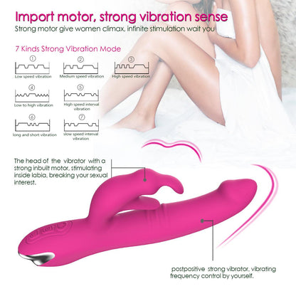 y.Love Paula Rotating G-Spot Rabbit Vibrator