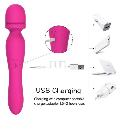 y.Love Angus Powerful Rechargeable Wand Vibrator