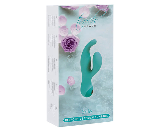 Swan Touch Solo Rechargeable Vibrator - Teal