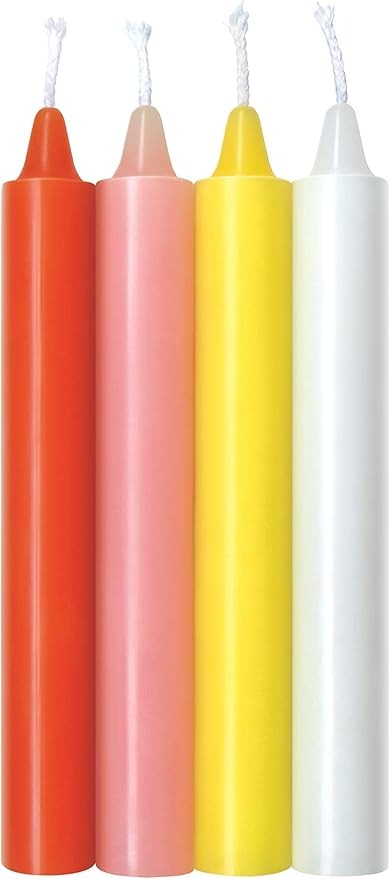 Icon Brands Make Me Melt Warm Drip Candles Pastel 4pk