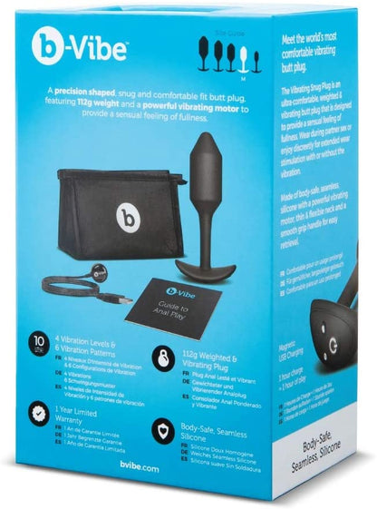 b-Vibe Vibrating Medium Snug Plug 2