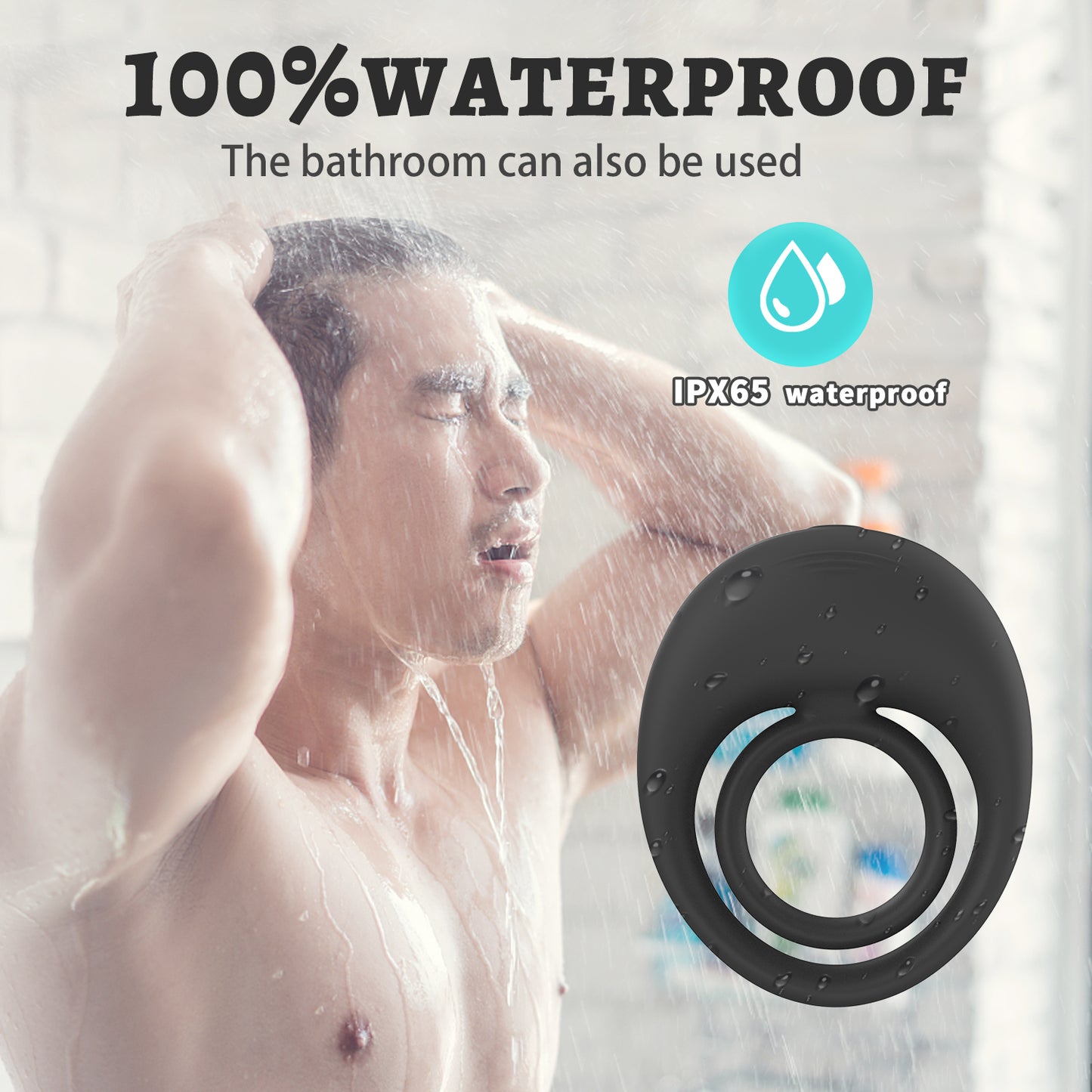 y.Love Titan-Pwr Rechargeable Vibrating Cock Ring