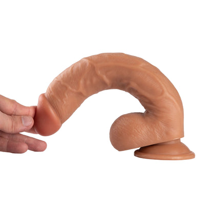 Lance's Cock Ultra Realistic 10.2'' Dildo with Balls - Light