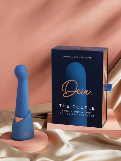 Deia The Couple Two-In-One G-Spot &amp; Bullet Massager - Blue