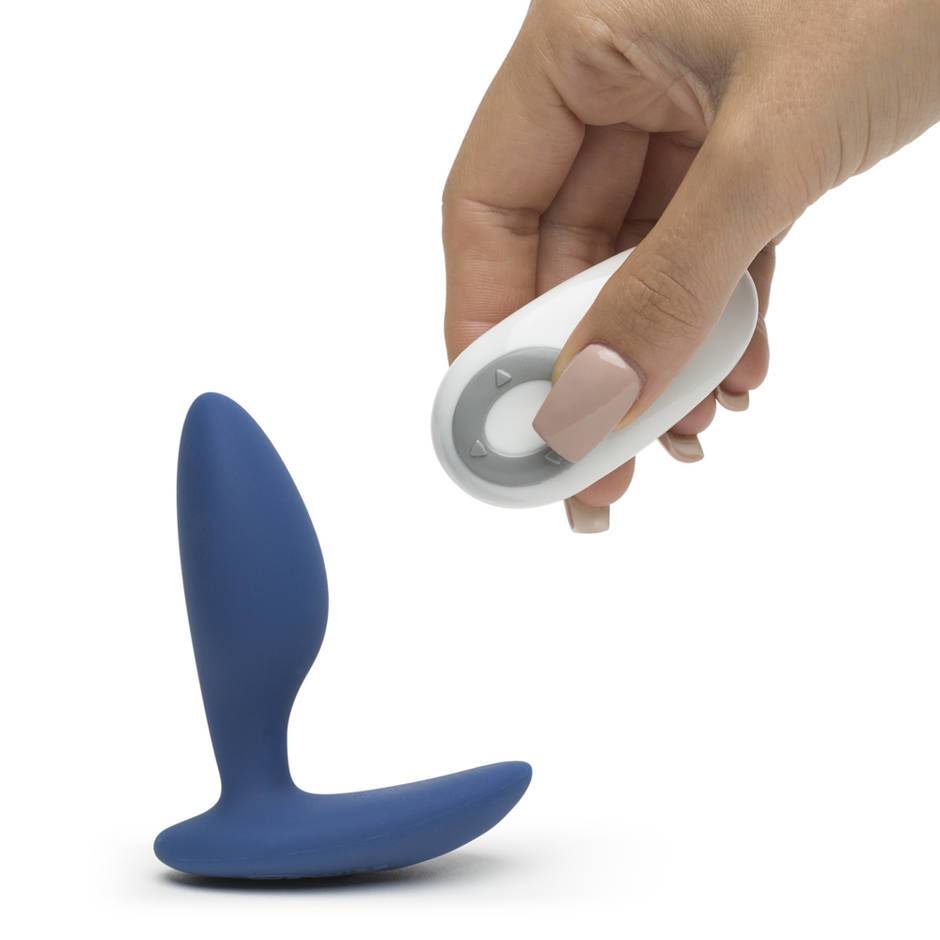 We-Vibe Ditto Vibrating Butt Plug with Remote & App - Midnight Blue