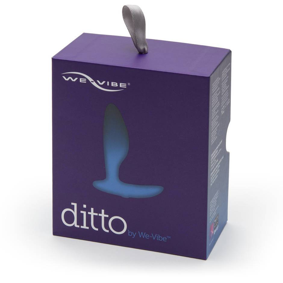 We-Vibe Ditto Vibrating Butt Plug with Remote & App - Midnight Blue