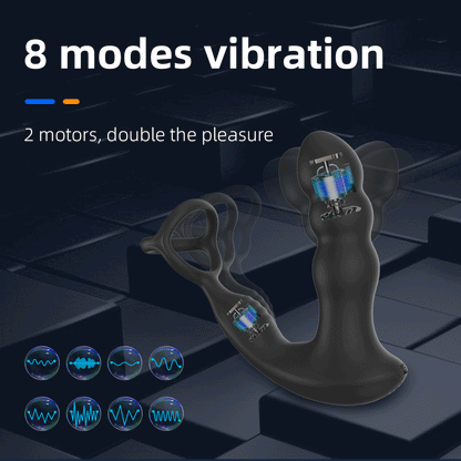 y.Love 360 Rotating Prostate & Perineum with Cock Ring & Remote Control