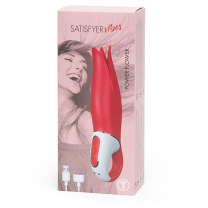 Satisfyer Vibes Power Flower Silicone Clitoral Vibrator
