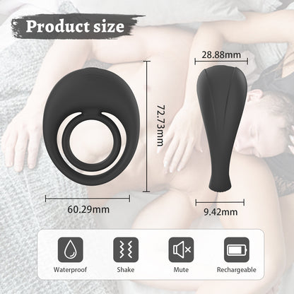 y.Love Titan-Pwr Rechargeable Vibrating Cock Ring