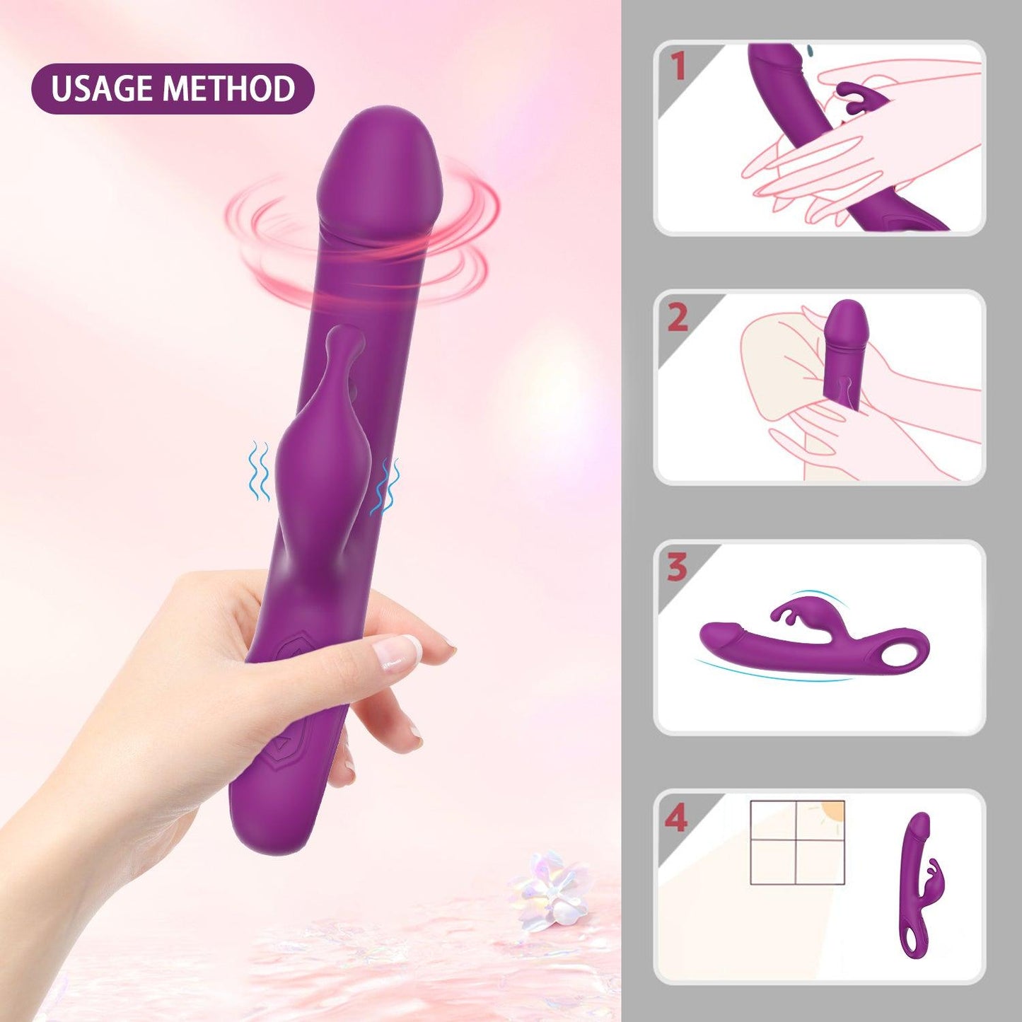 y.Love Conrad G-Spot Rabbit Vibrator