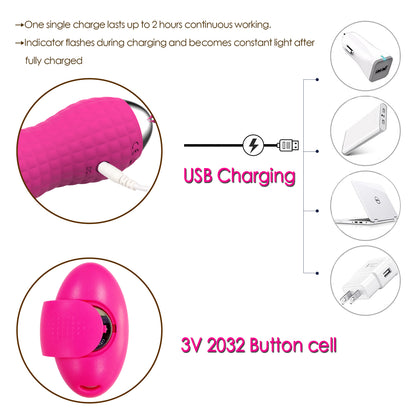 y.Love Hedy Remote Control Vibrating Egg