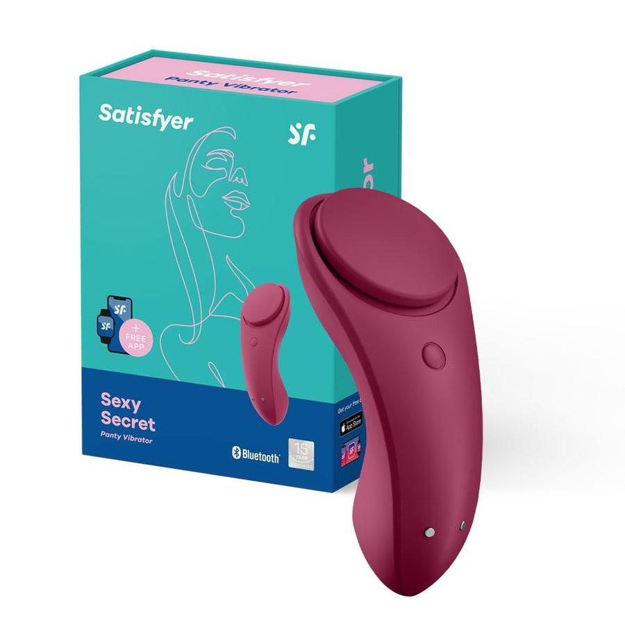 Satisfyer Sexy Secret Rechargeable Panty Vibrator with App Control