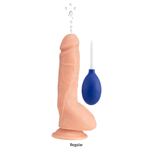 X-Men QSP-32 Lifelike Pleasure Squirting 8.5'' Dildo - Light