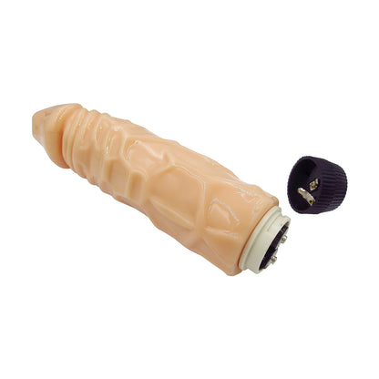 Lance's Cock QSDZ-010 Ultra Realistic Vibrating 8.6'' Dildo - Light