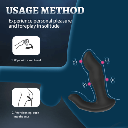 y.Love Meral Remote Control Rotating Prostate And Perineum Massager