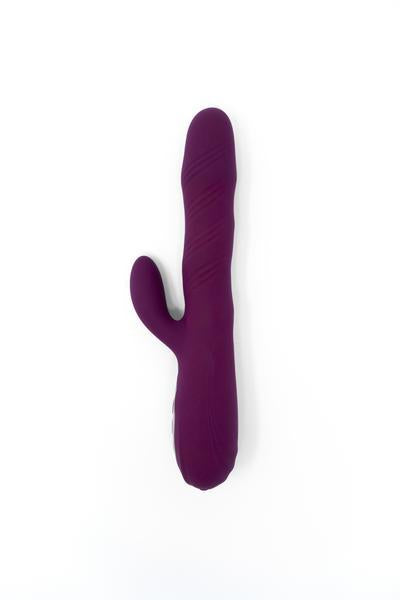 Cosmopolitan Luminous Rechargeable Rabbit Vibrator - Purple