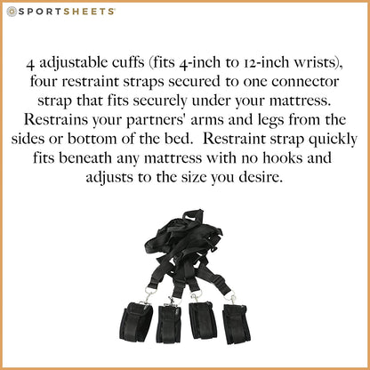 Sportsheets Under The Bed Restraint System