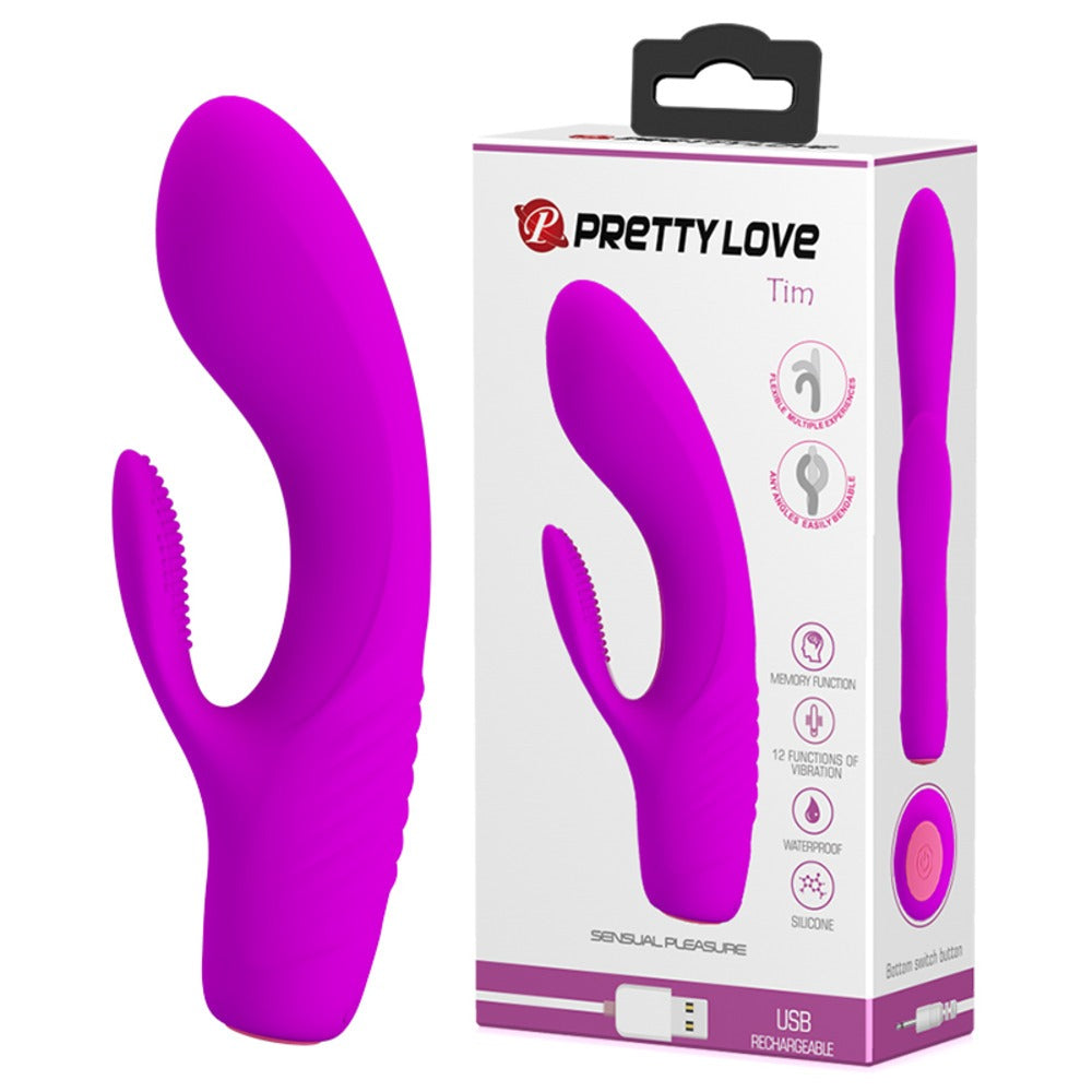 Pretty Love Tim Rechargeable Rabbit Vibrator
