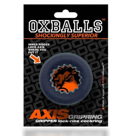 Oxballs Axis Grip Ring Lock Rib Cock Ring