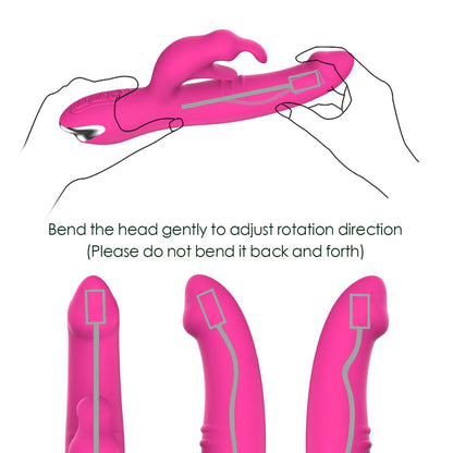 y.Love Paula Rotating G-Spot Rabbit Vibrator