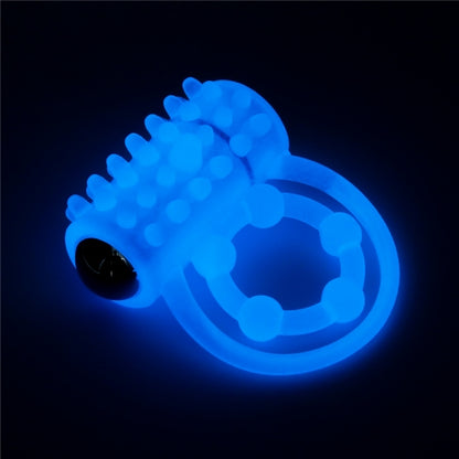 Lovetoy Products Lumino Play Vibrating Penis Ring - Glow in the Dark