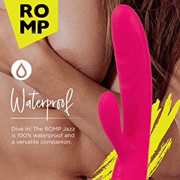 Romp Jazz Rechargeable Silicone Rabbit Vibrator