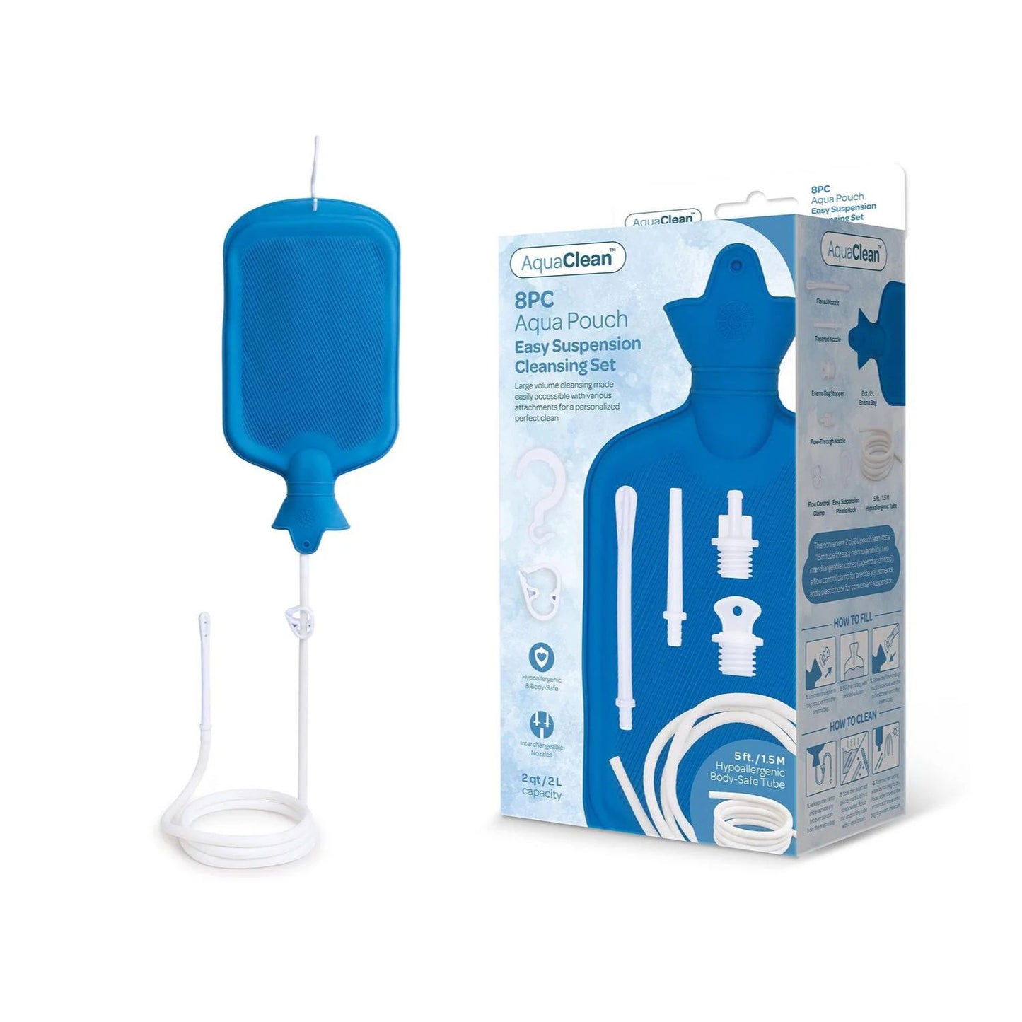 AquaClean 8pc Aqua Pouch Easy Suspension Cleaning Set - 2L