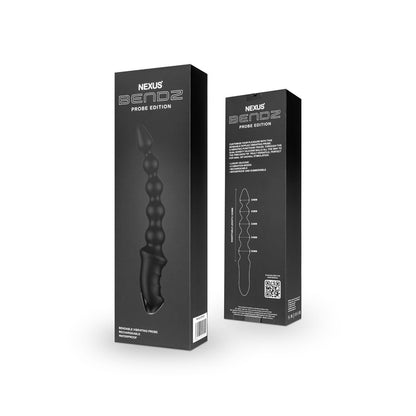 Nexus Bendz Bendable Rechargeable Vibrating Probe Edition - Black