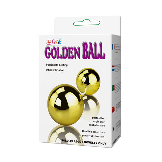 Baile Golden Vibrating Kegal Balls