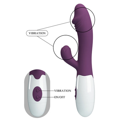 Pretty Love Snappy Vibrating G-Spot Rabbit Vibrator